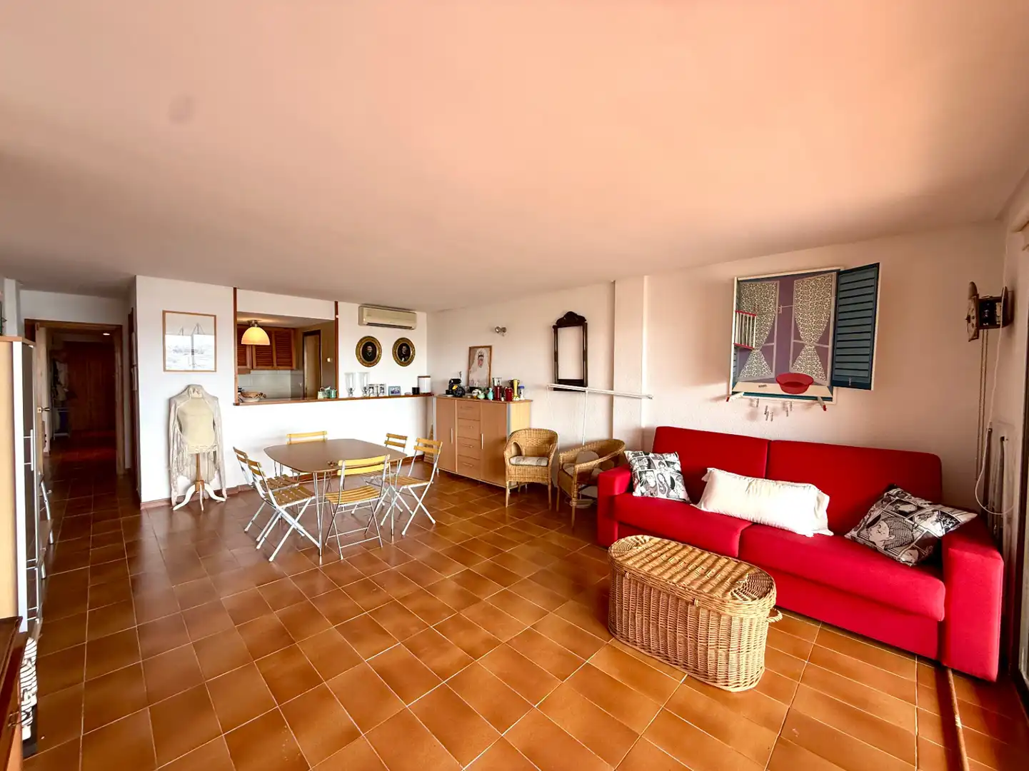 Living room of Apartments for sale in Eivissa  with Air Conditioner, Terrace and Balcony