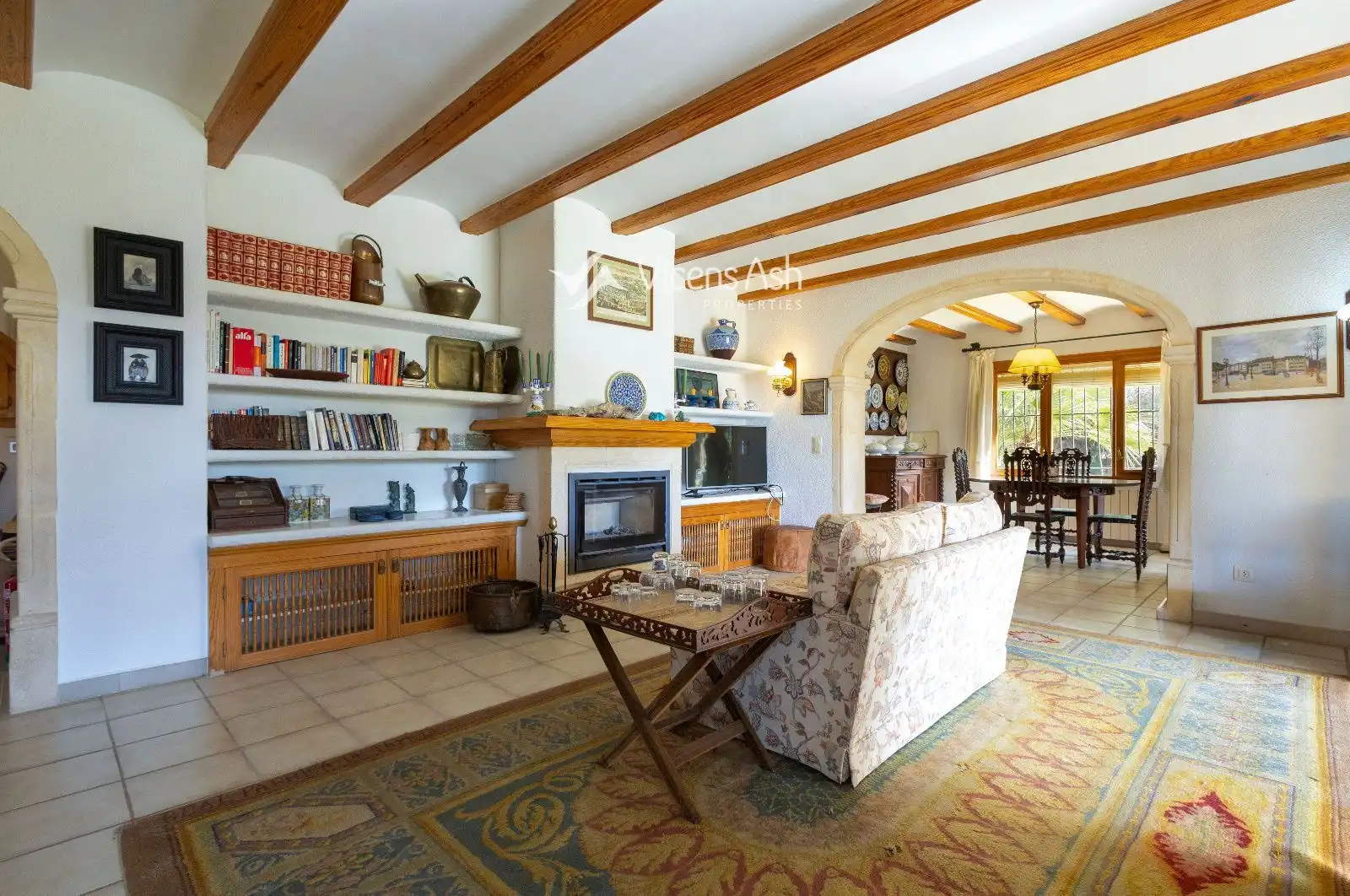 Living room of Houses for sale in Jávea / Xàbia  with Heating and Swimming Pool