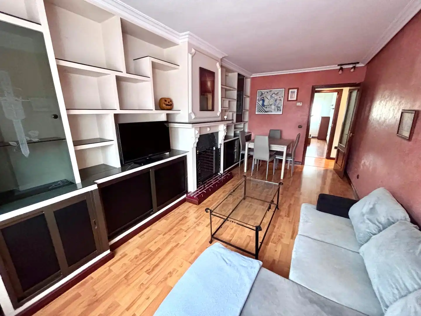 Sala de estar de Piso en venta en Gijón  con Calefacción, Terraza y Trastero