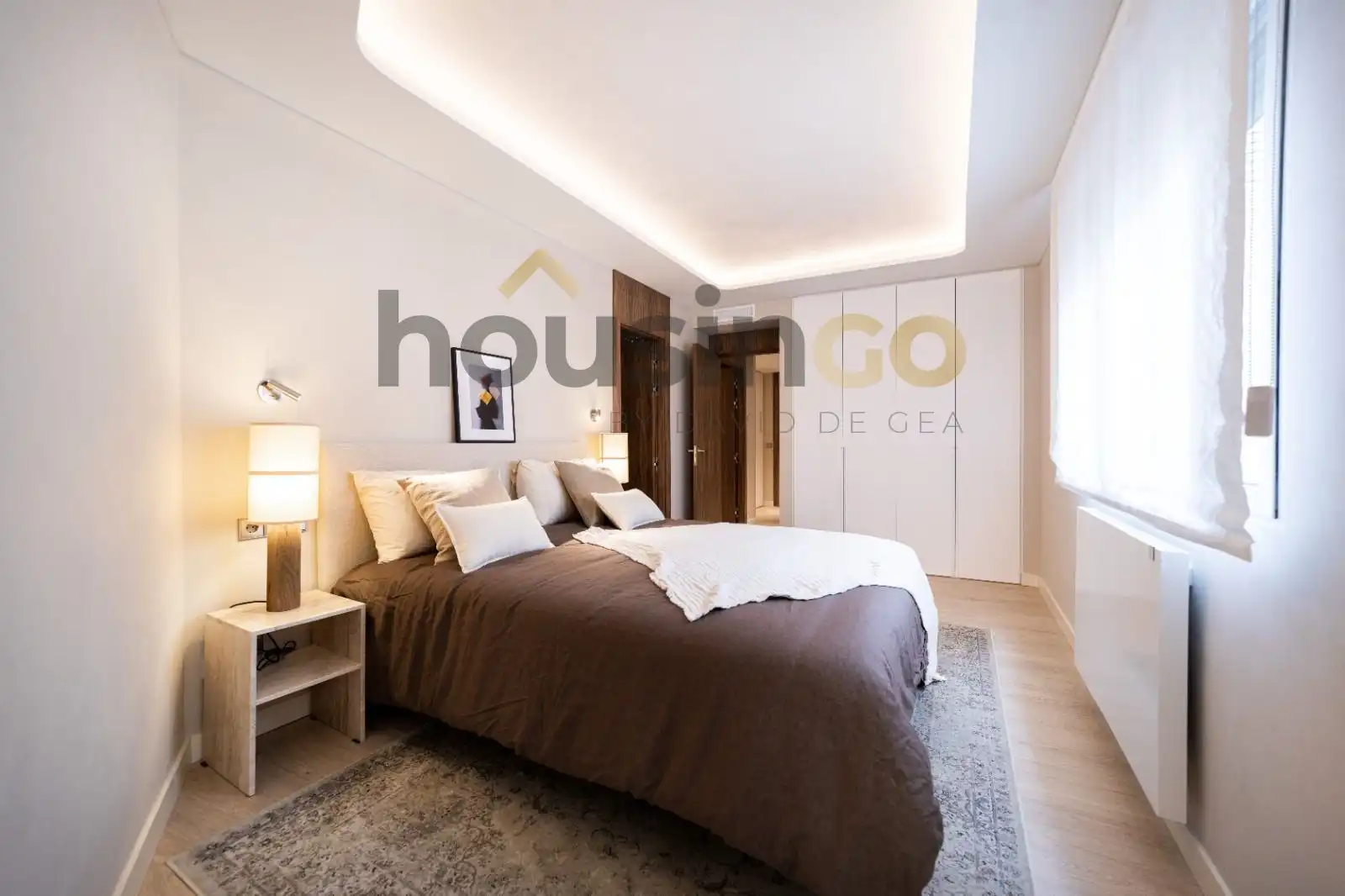 Schlafzimmer von Wohnung zum Verkauf in Madrid mit Klimaanlage, Heizung und Abstellraum