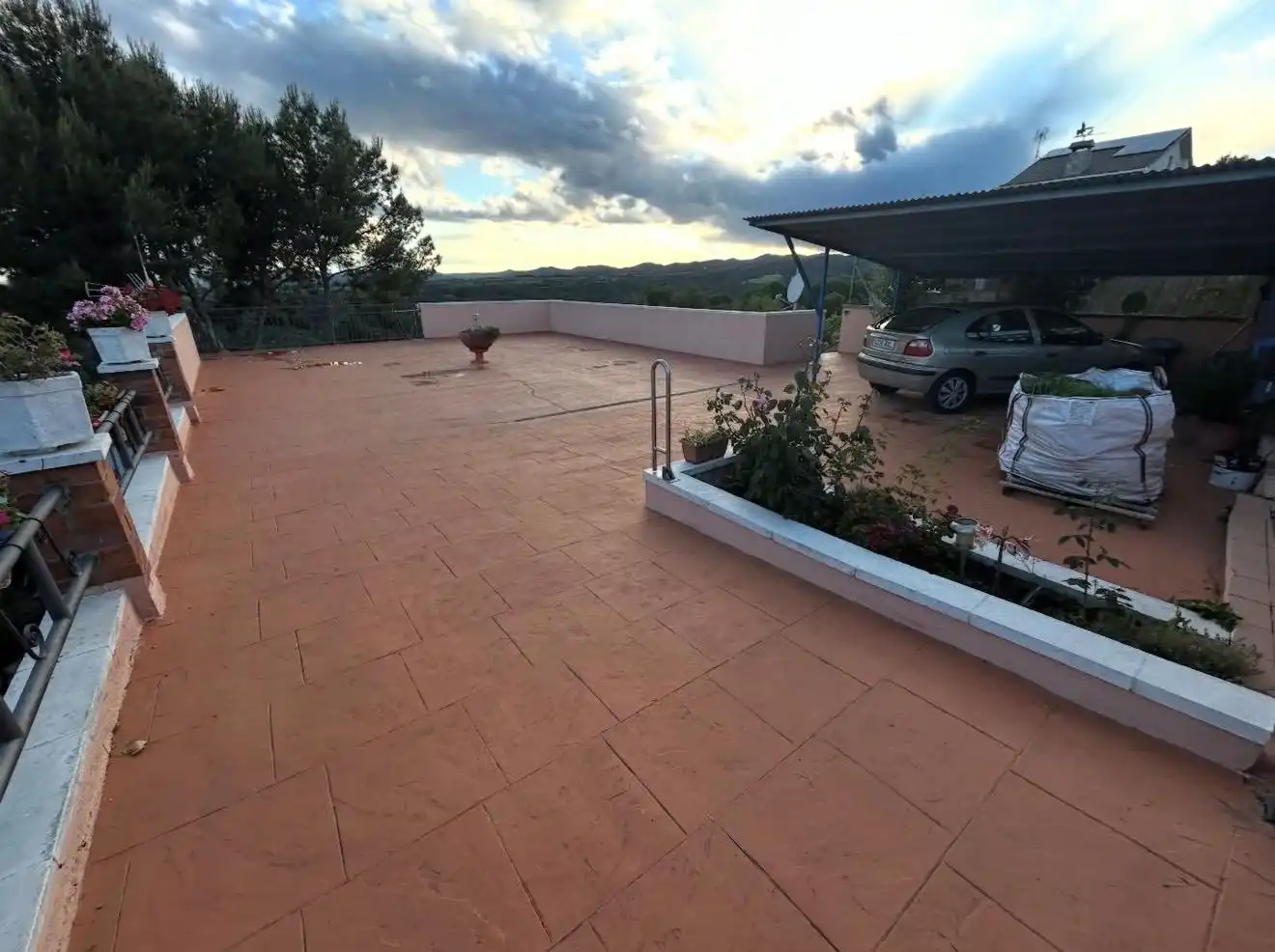 Terrace of Houses for rent in Els Hostalets de Pierola  with Air Conditioner, Heating and Private garden