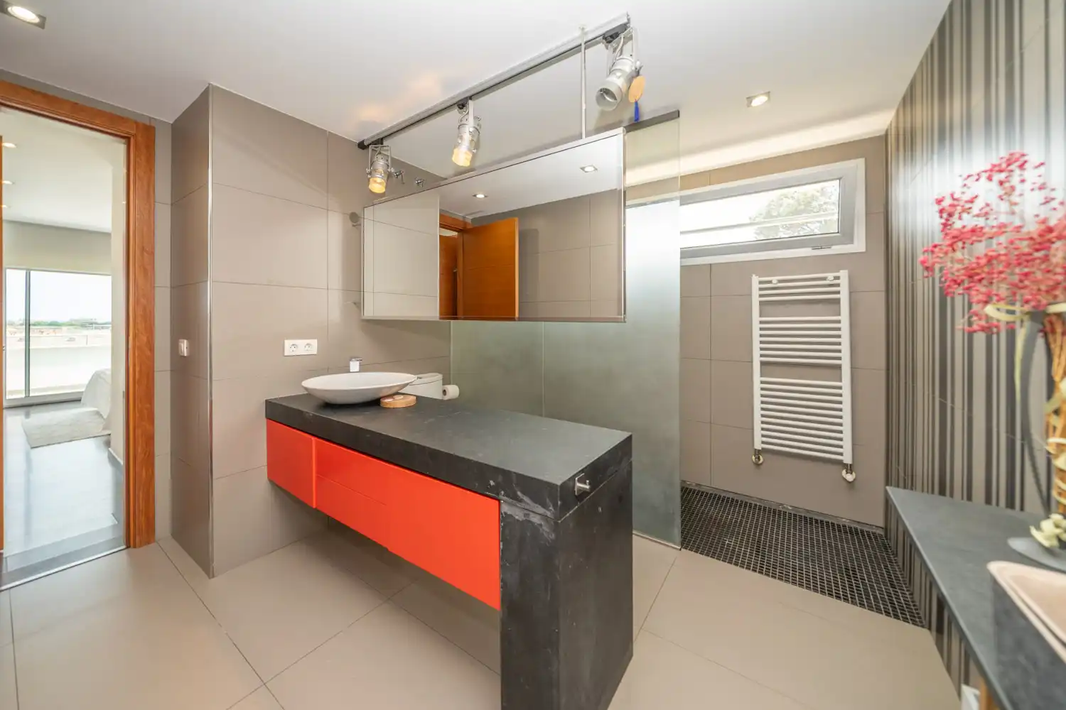 Baño de Casa o chalet en venta en Santa Susanna con Aire acondicionado, Calefacción y Jardín privado