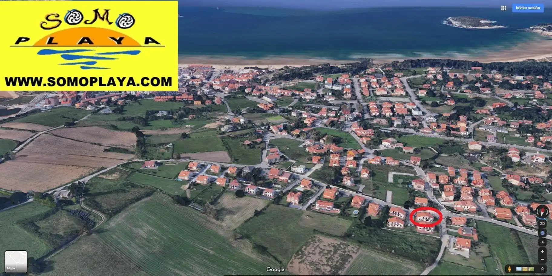 Vista exterior de Casa o xalet de lloguer en Ribamontán al Mar amb Jardí privat, Terrassa i Moblat