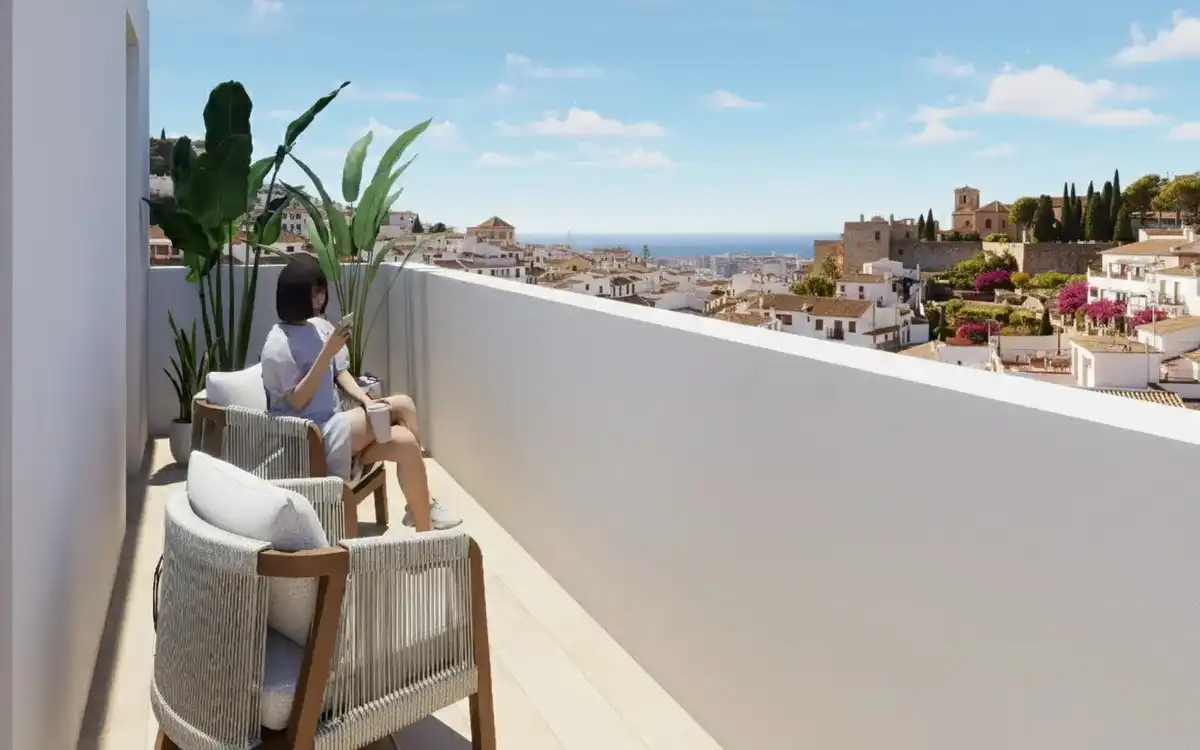 Terrasse von Maisonette zum Verkauf in Marbella mit Terrasse und Abstellraum