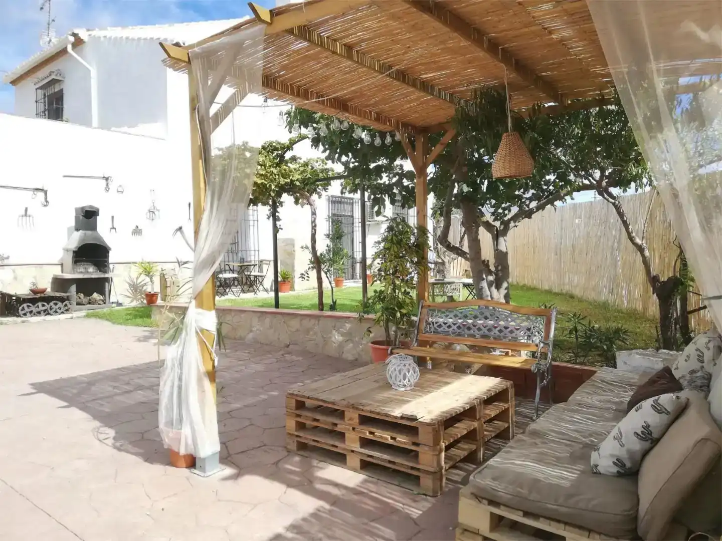 Terrassa de Casa o xalet en venda en Antequera amb Aire condicionat, Jardí privat i Piscina