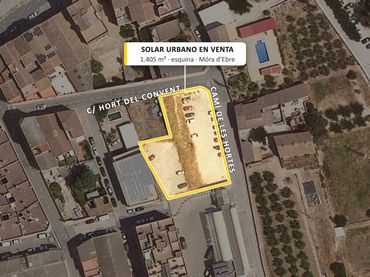 Terreno residencial en venta en Camí de les Hortes 6