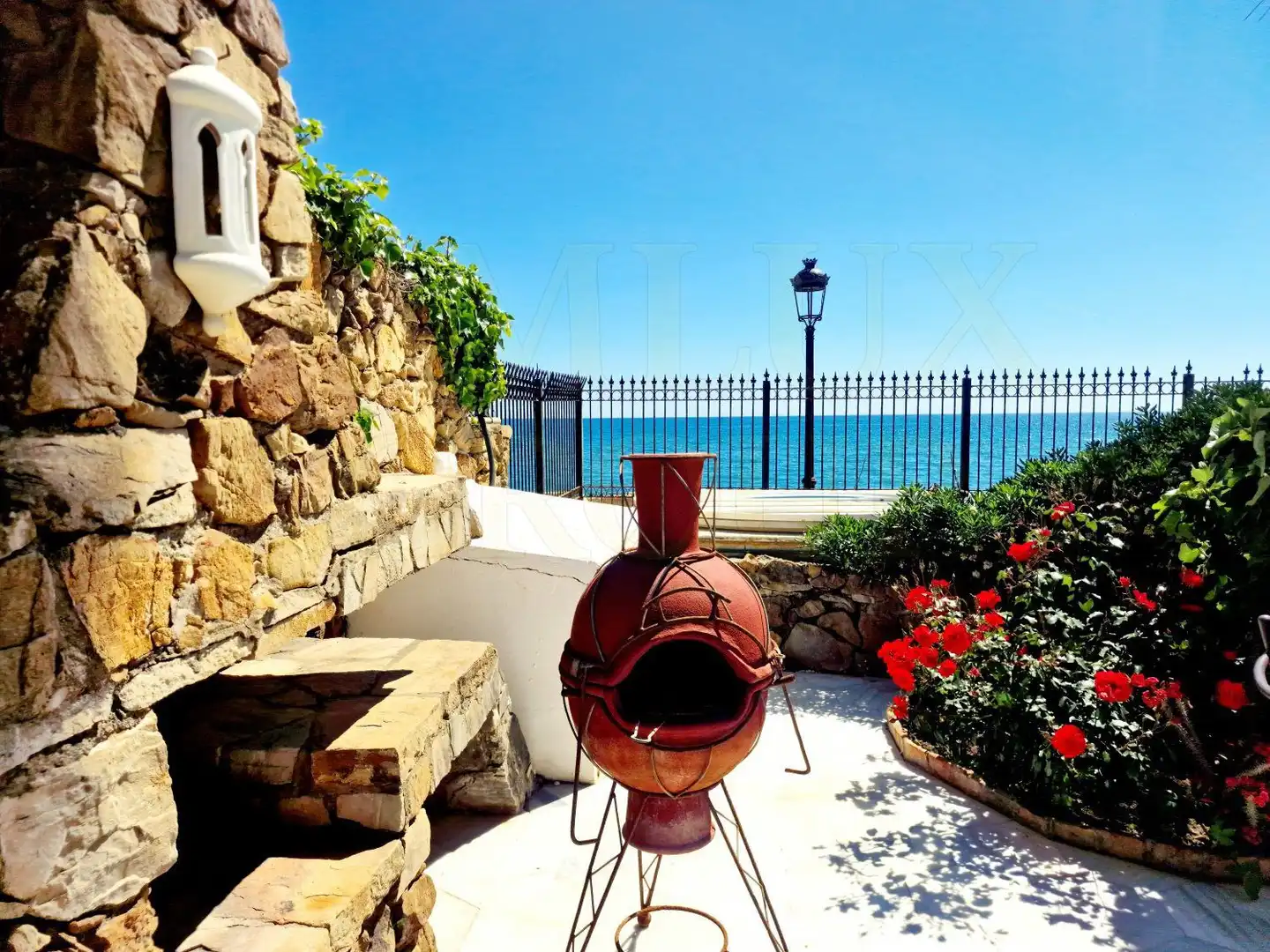 Terrassa de Casa o xalet de lloguer en Marbella amb Aire condicionat, Jardí privat i Terrassa