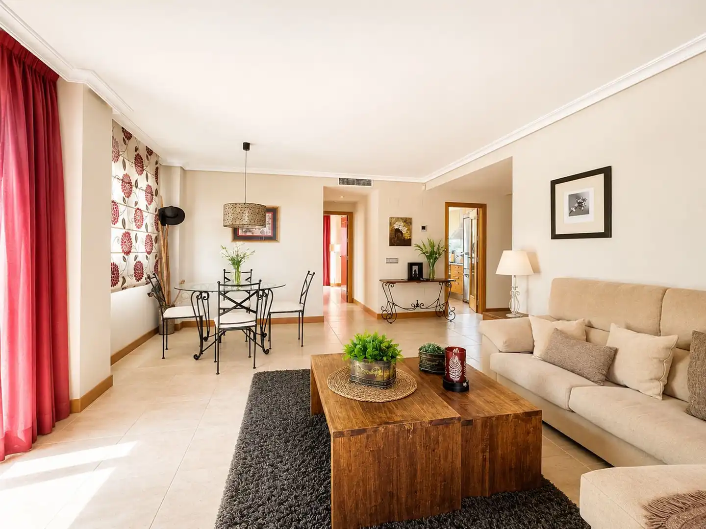 Living room of Apartments for sale in Estepona  with Air Conditioner, Terrace and Furnished