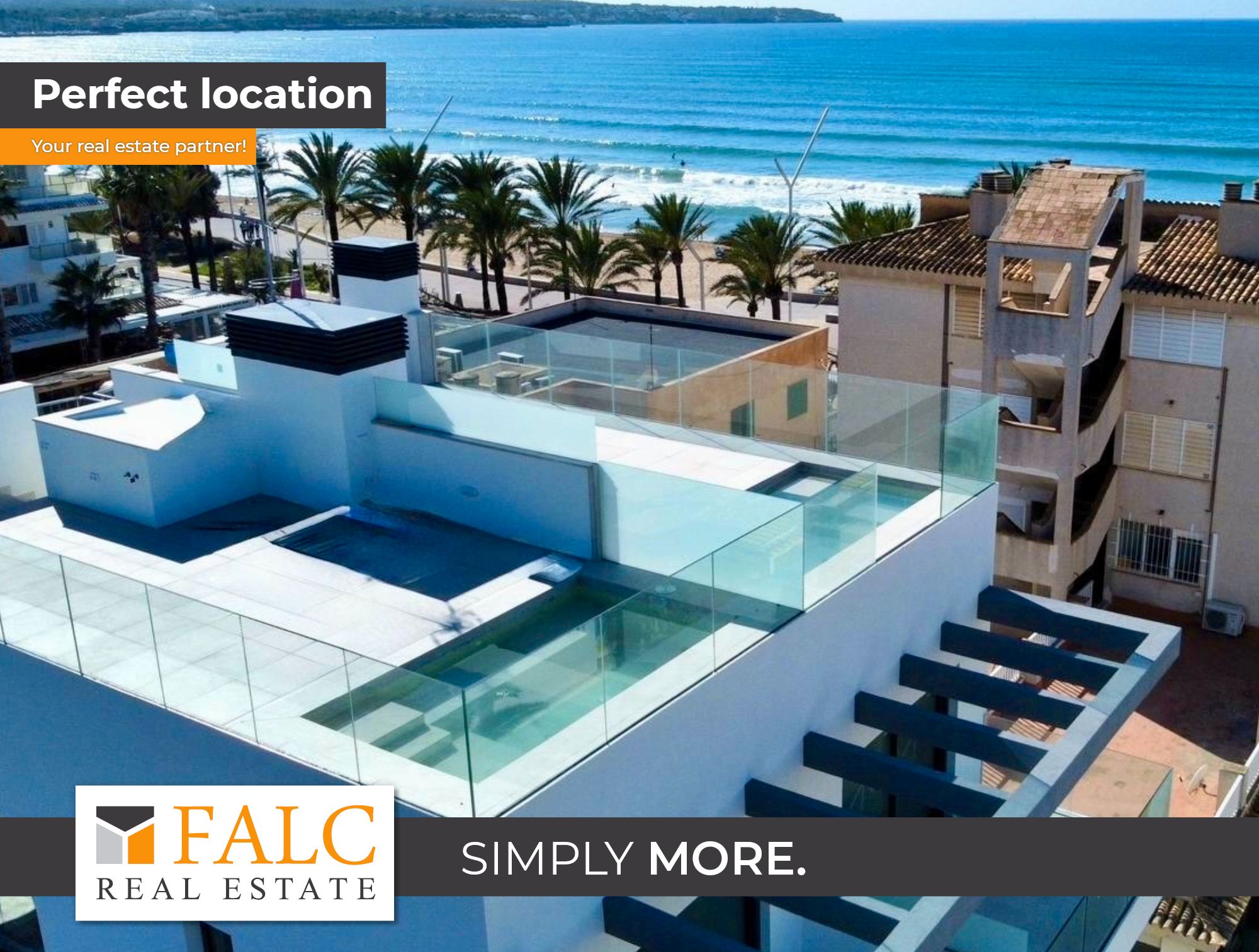 Swimming pool of Attic for sale in  Palma de Mallorca  with Private garden and Community pool