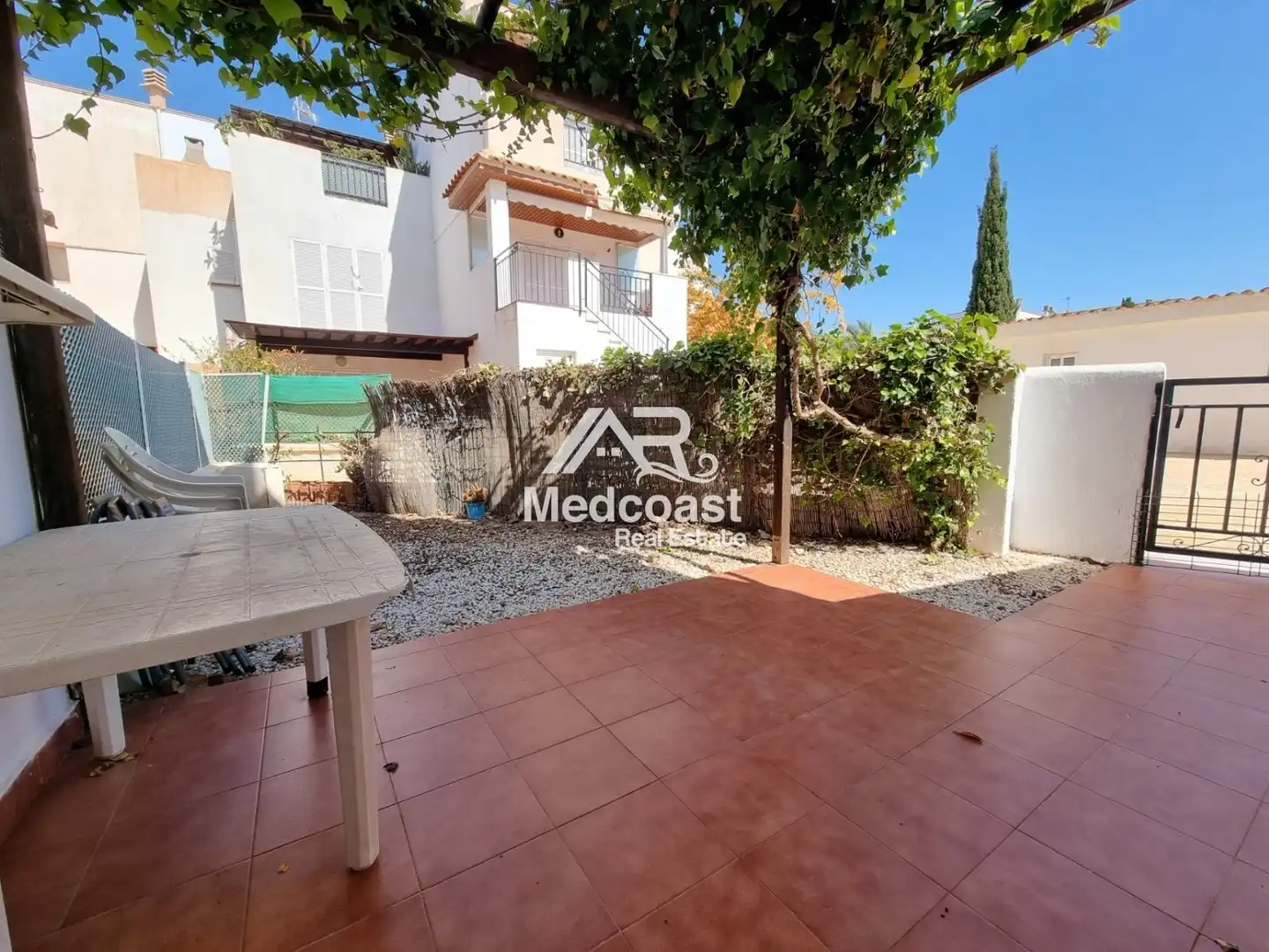Jardín de Piso de alquiler en Vera con Terraza, Piscina y Amueblado