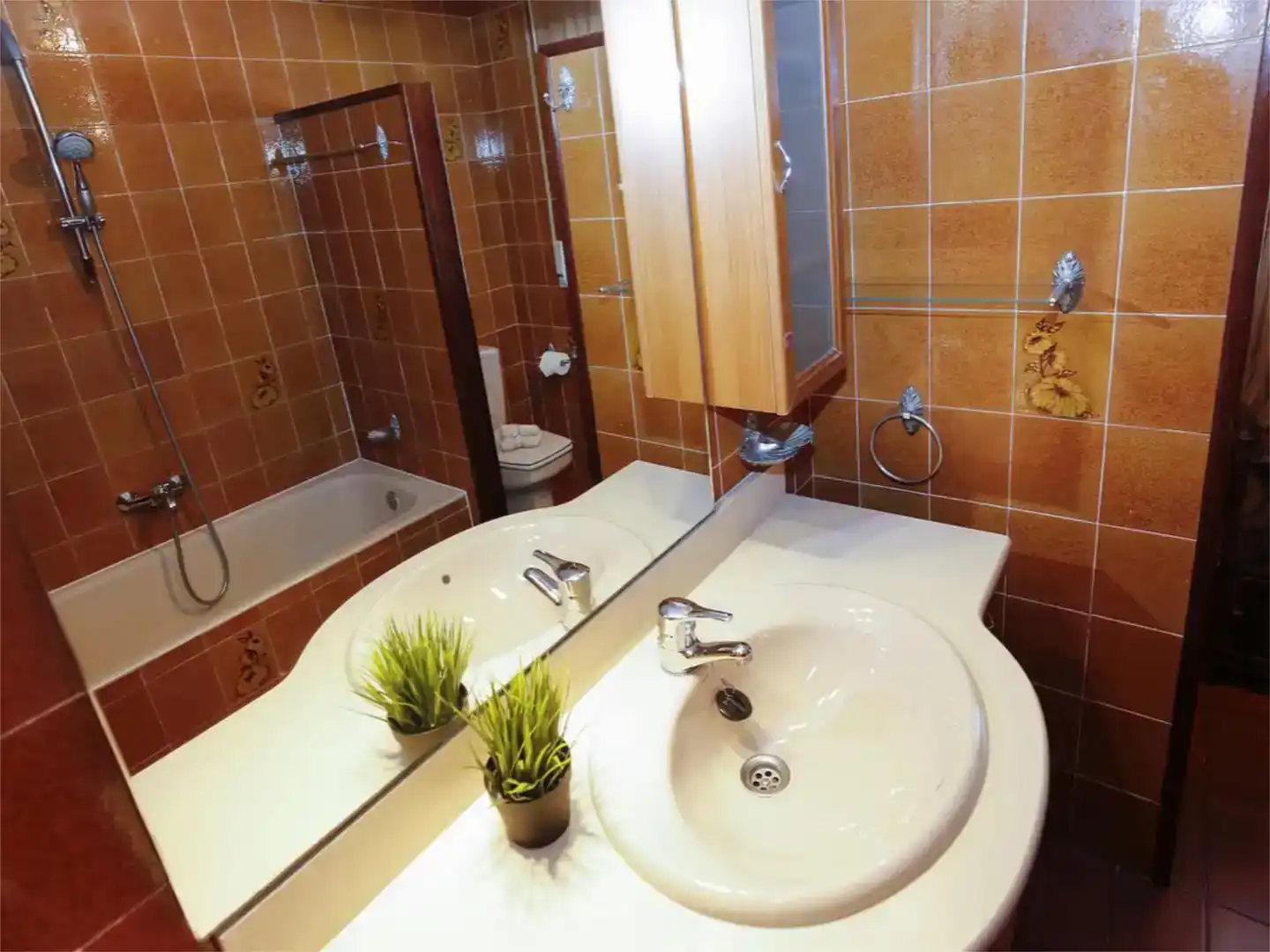 Bany de Casa o xalet de lloguer en Salou amb Aire condicionat, Jardí privat i Piscina
