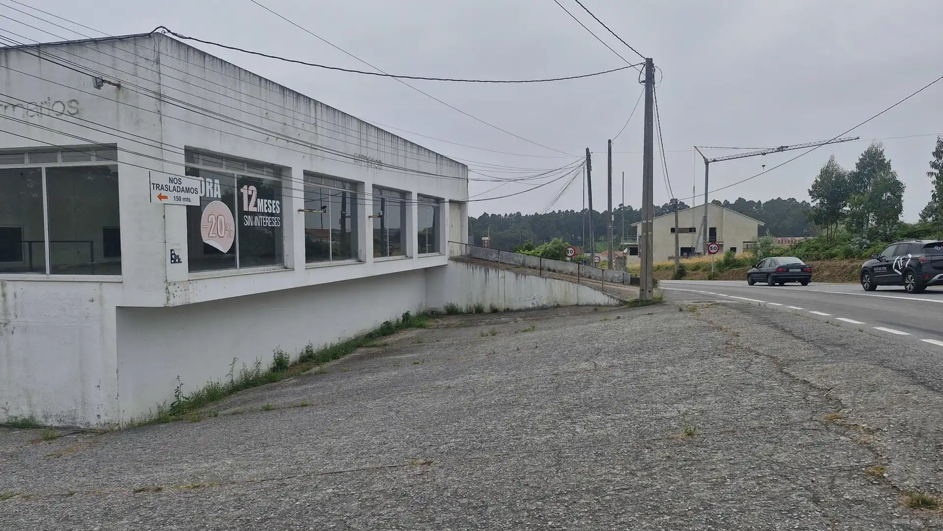 Exterior view of Industrial buildings for sale in Meaño