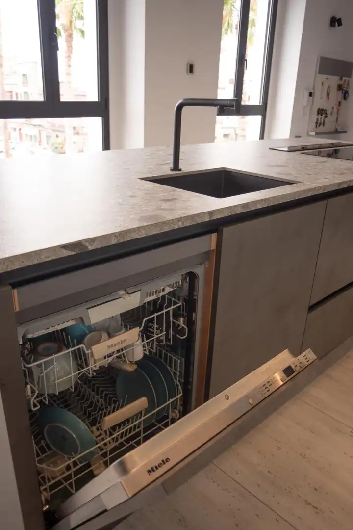 Cocina de Apartamento en venta en Las Palmas de Gran Canaria con Aire acondicionado, Parquet y Trastero