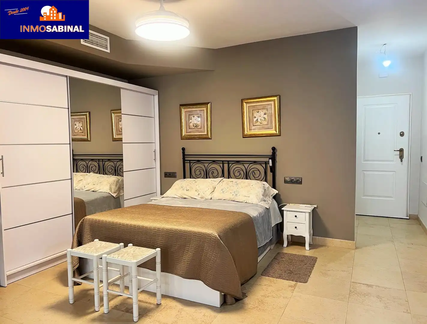Habitación de Apartamento en venta en Vícar con Aire acondicionado, Calefacción y Jardín privado