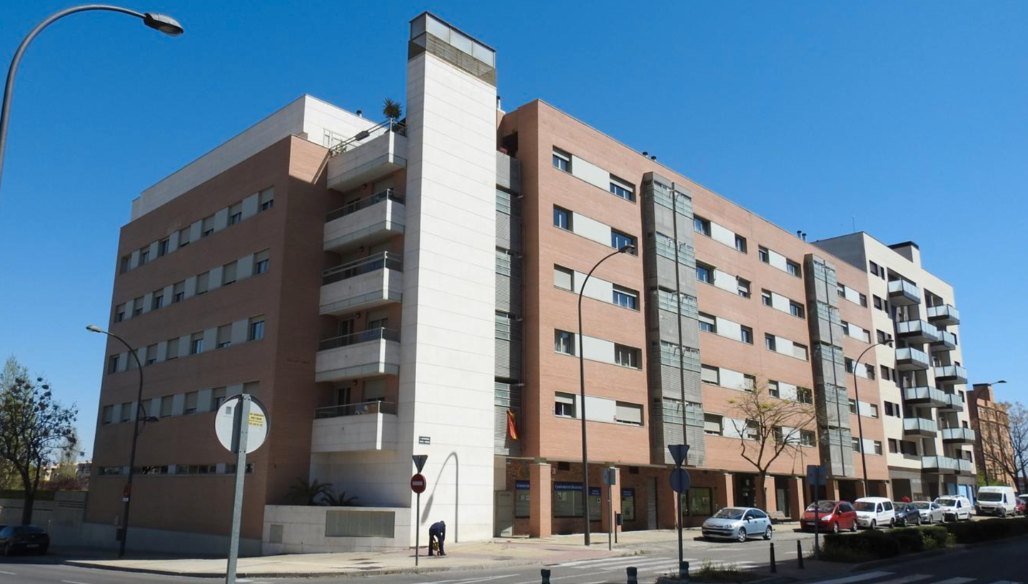 Exterior view of Flat for sale in Getafe  with Air Conditioner, Heating and Storage room