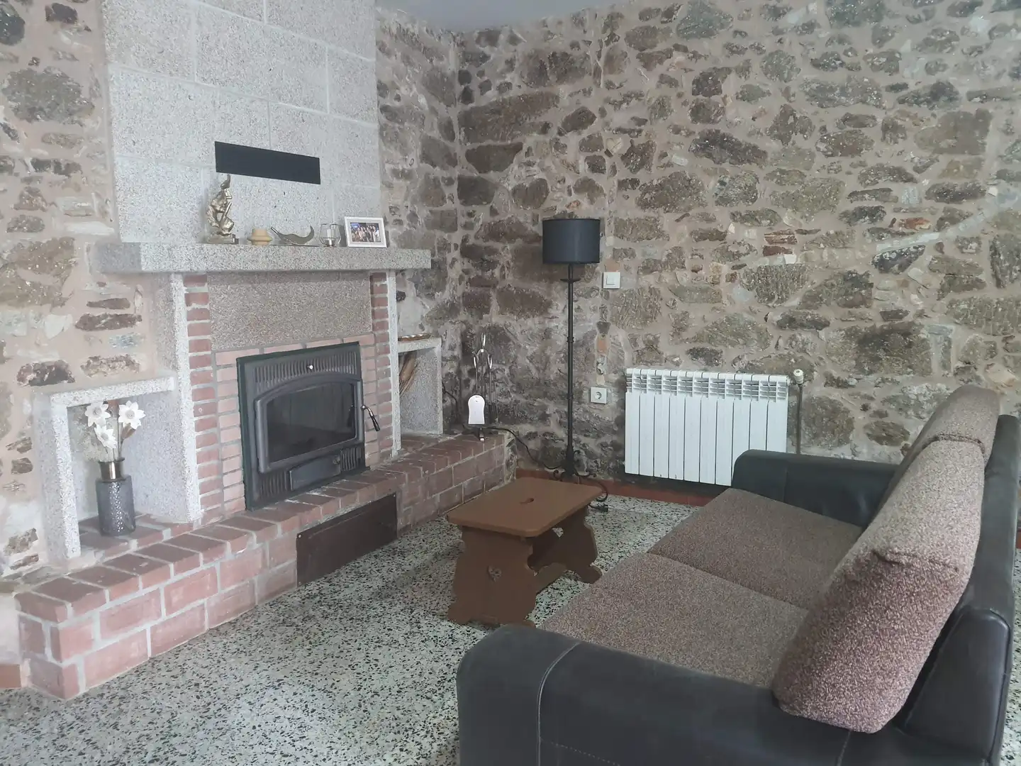 Living room of Country homes for sale in Carballo  with Heating, Terrace and Oven