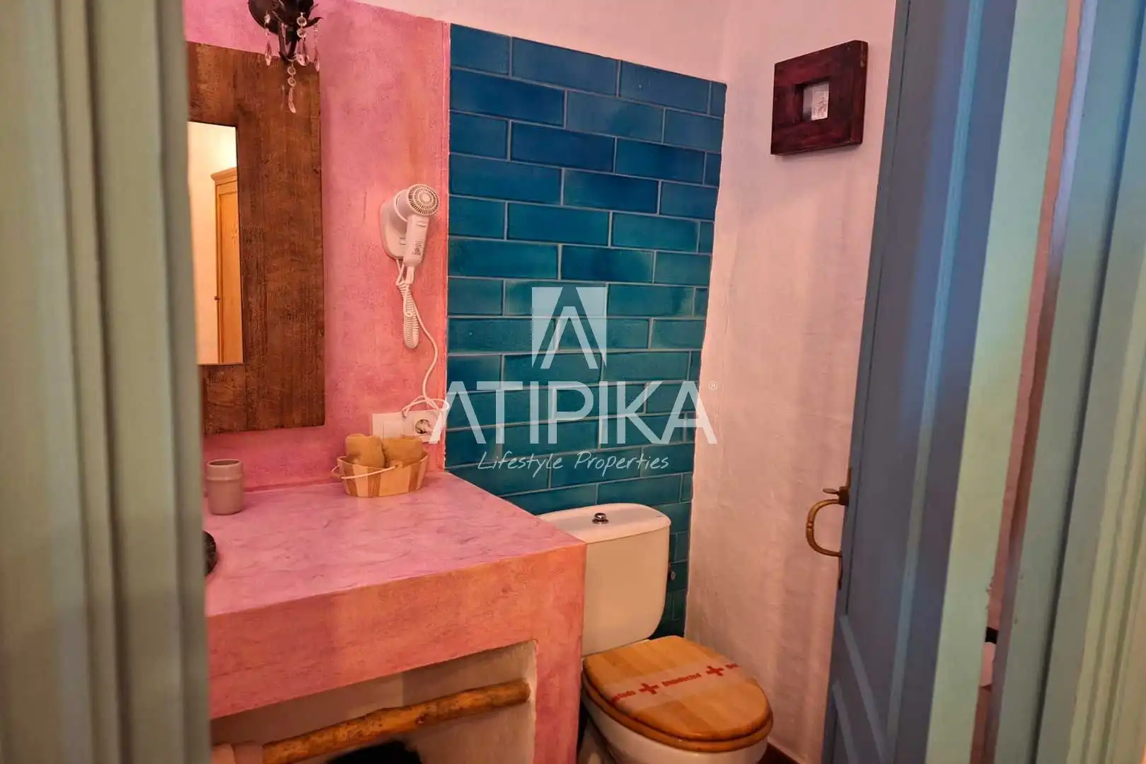 Baño de Finca rústica en venta en Maó - Mahón con Aire acondicionado, Piscina y Horno