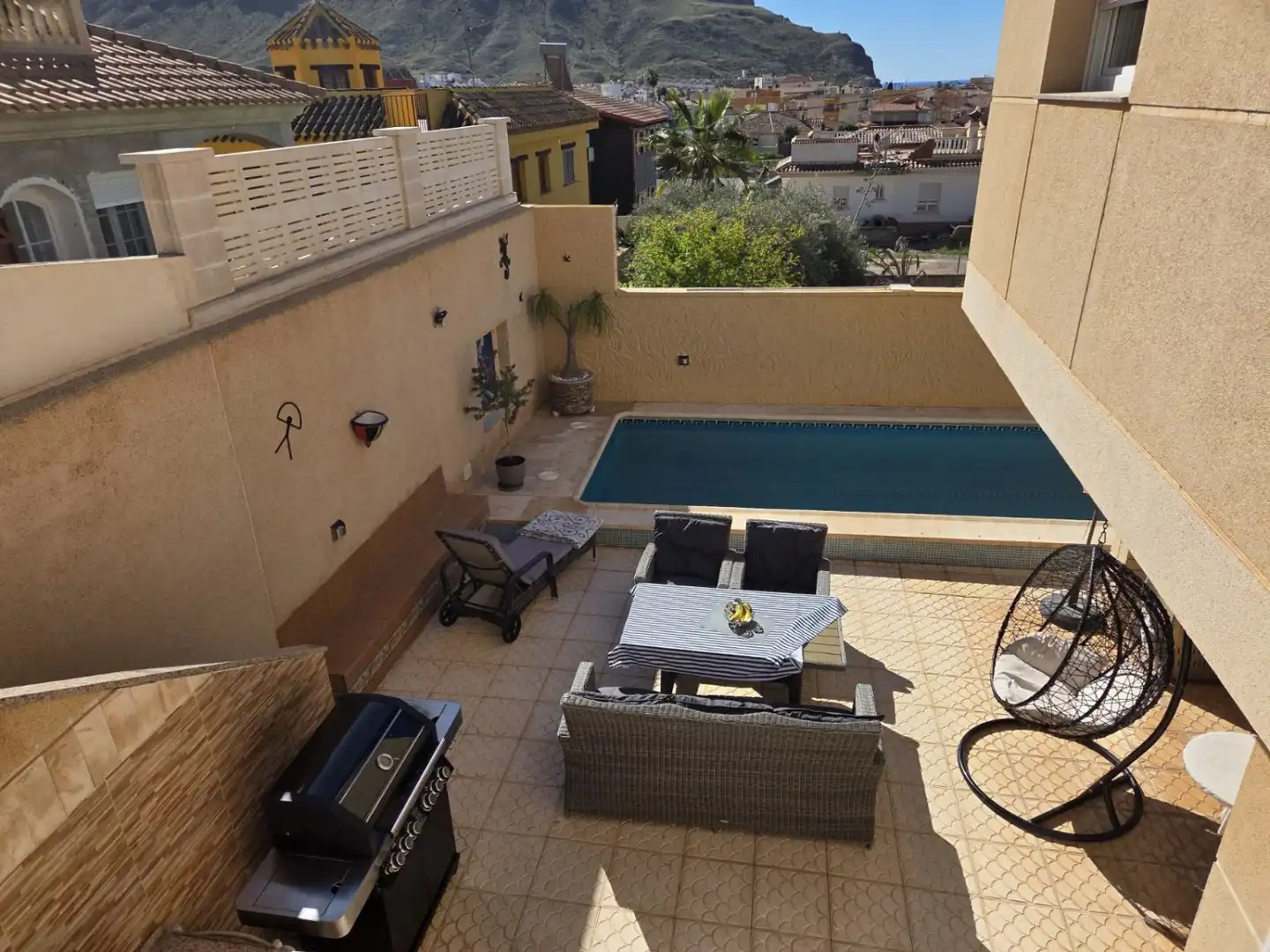 Terraza de Casa o chalet en venta en Águilas con Aire acondicionado, Terraza y Piscina