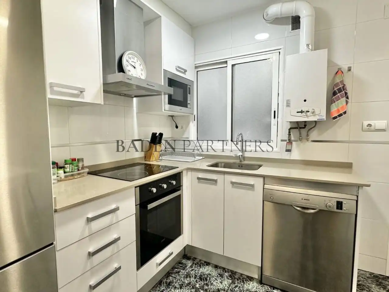 Cocina de Piso de alquiler en Vinaròs con Aire acondicionado, Terraza y Amueblado