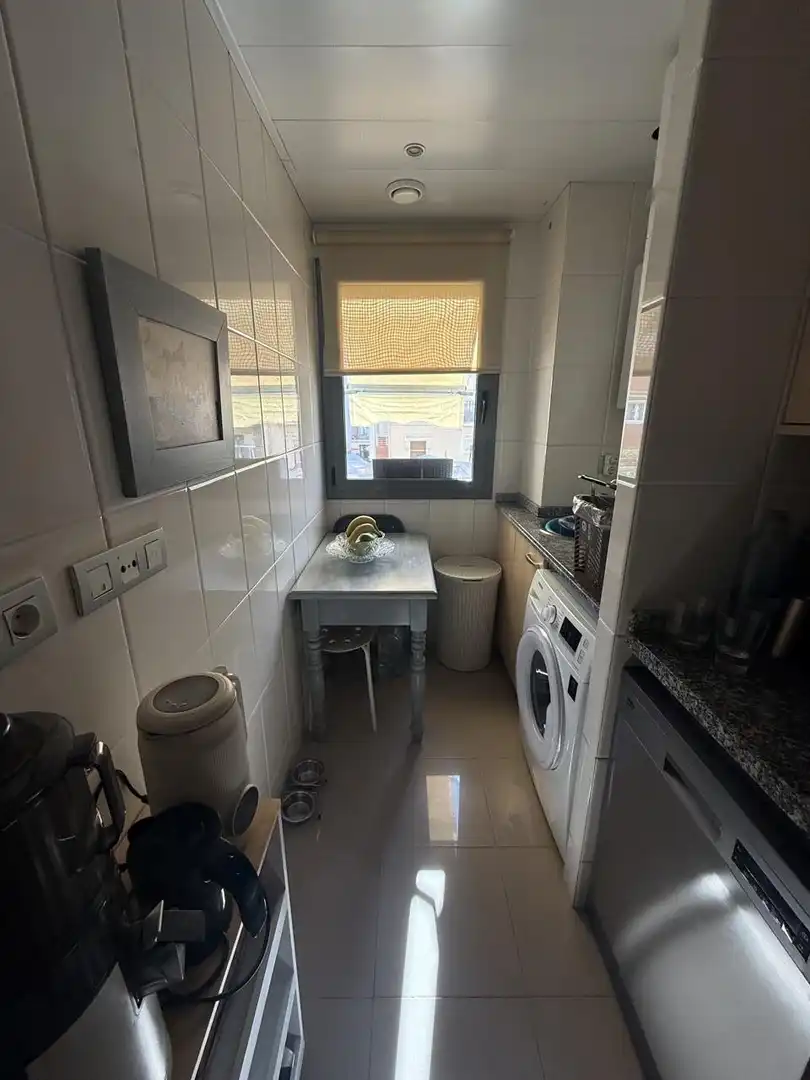 Cocina de Casa o chalet en venta en Badalona con Aire acondicionado, Jardín privado y Terraza