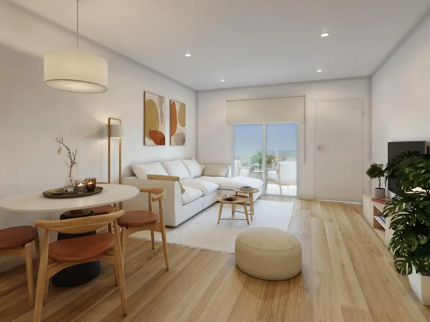 Living room of Flat for sale in Málaga  with Terrace and Balcony