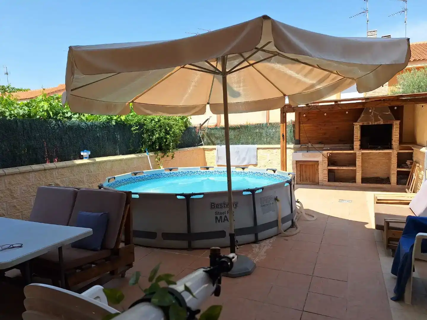 Piscina de Casa o xalet en venda en Miguel Esteban