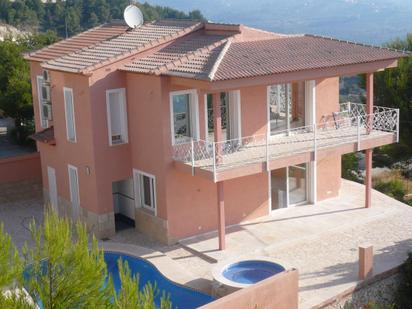 Exterior view of House or chalet for sale in Calpe / Calp  with Air Conditioner, Private garden and Terrace