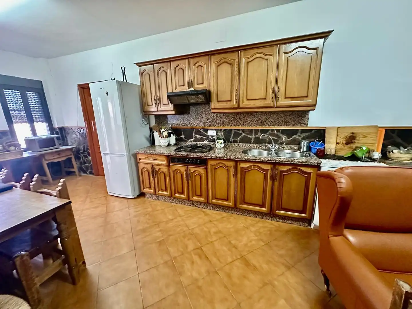 Cocina de Finca rústica en venta en Peñarroya-Pueblonuevo con Terraza y Amueblado