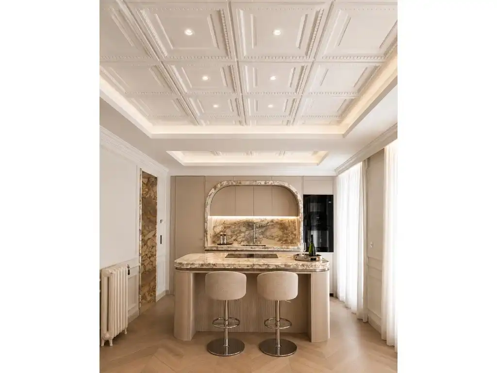 Kitchen of Flat for sale in Madrid  with Air Conditioner, Heating and Oven