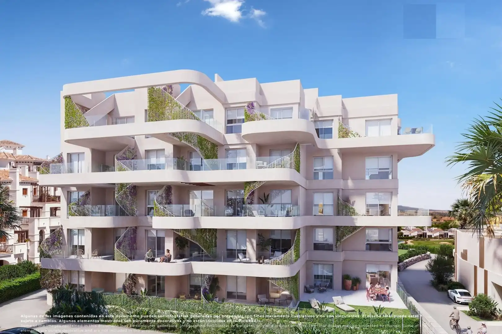 Vista exterior de Apartament en venda en Murcia