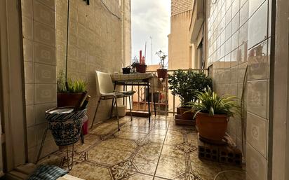 Balcony of Flat for sale in  Barcelona Capital  with Oven and Balcony