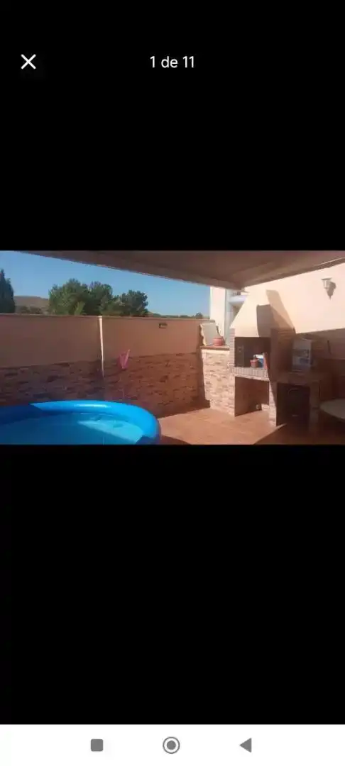 Piscina de Casa adosada en venda en Tobarra amb Aire condicionat, Traster i Piscina