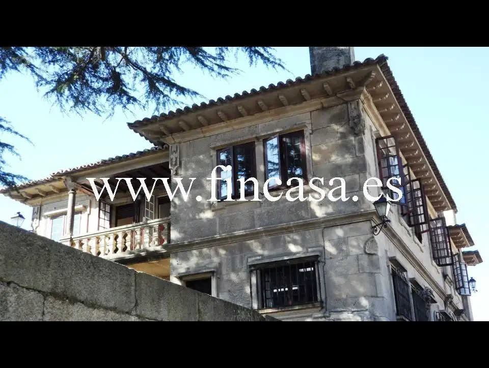 Exterior view of Houses for sale in Vigo   with Private garden, Parquet flooring and Terrace