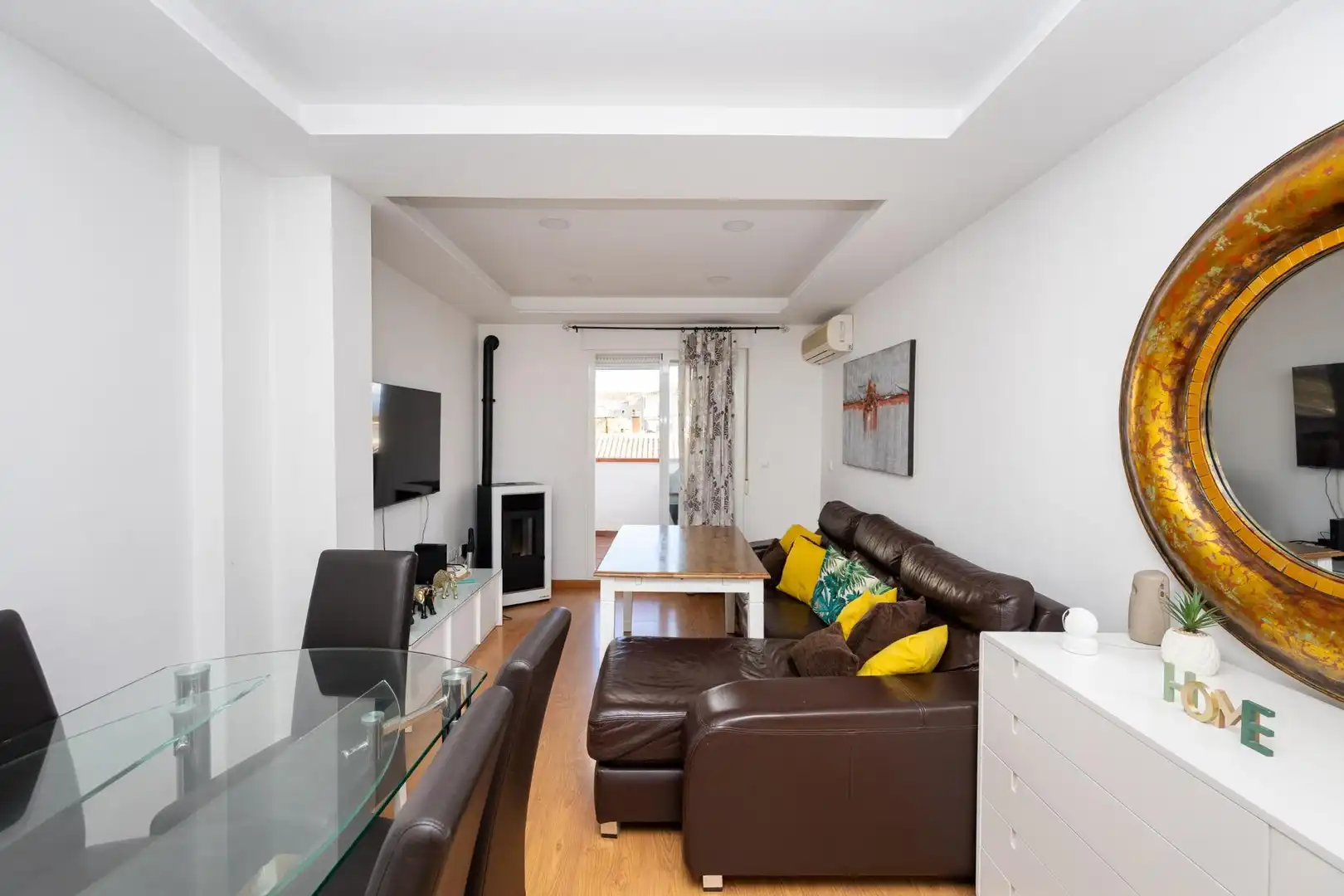 Sala de estar de Ático en venta en Atarfe con Aire acondicionado, Terraza y Trastero