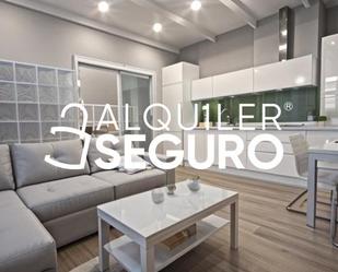 Living room of Flat to rent in  Madrid Capital  with Air Conditioner