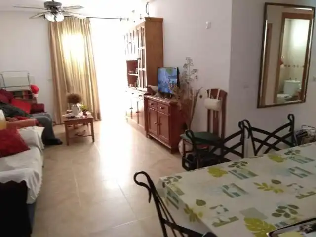 Sala d'estar de Pis en venda en Murcia amb Aire condicionat, Terrassa i Piscina comunitària