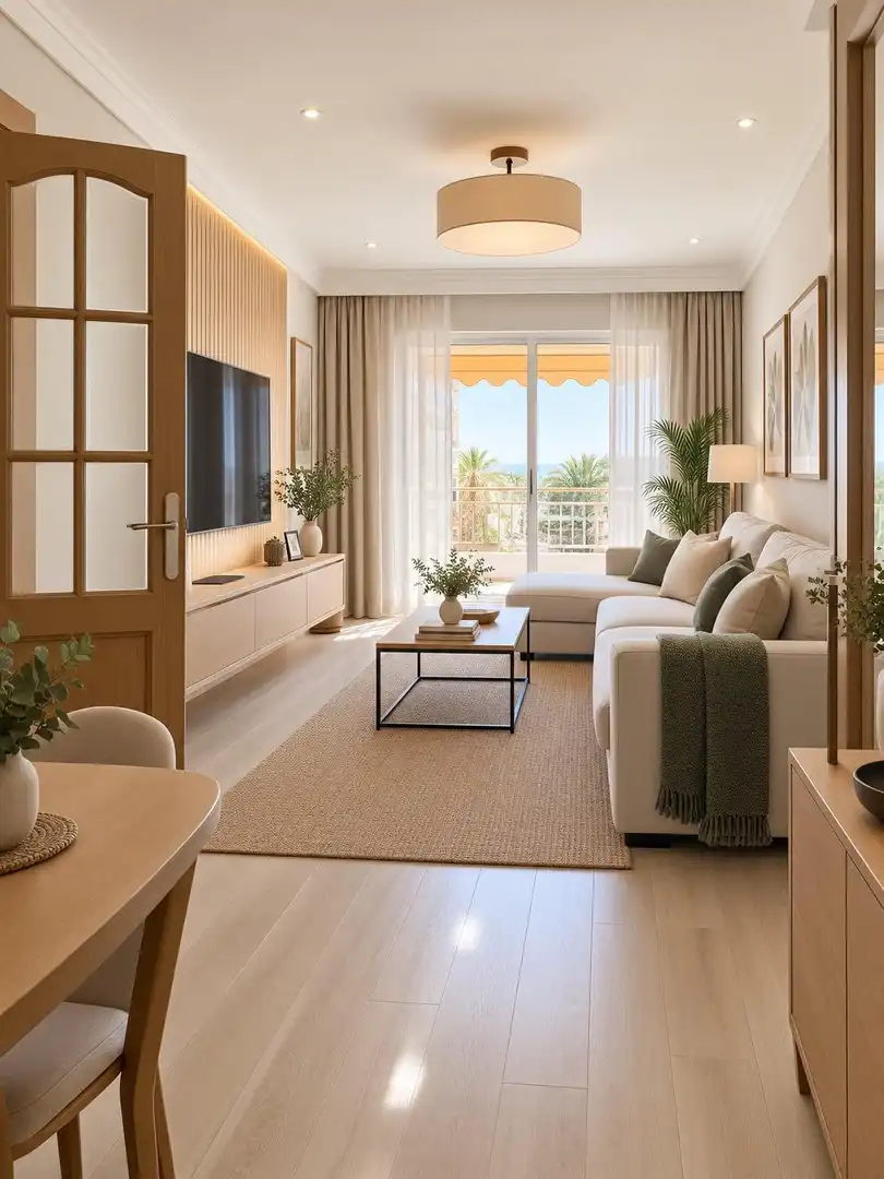Living room of Flat for sale in Carretera de Cádiz