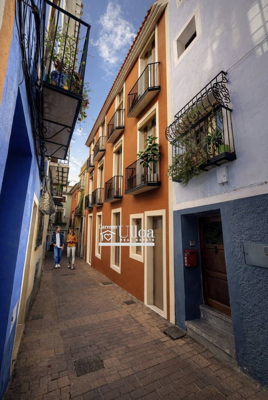 Vista exterior de Apartamento en venta en Villajoyosa / La Vila Joiosa con Jardín privado, Terraza y Balcón