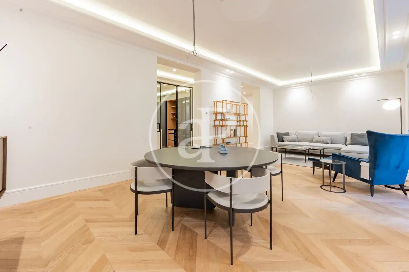 Esszimmer von Wohnung zum Verkauf in Madrid mit Klimaanlage, Heizung und Balkon