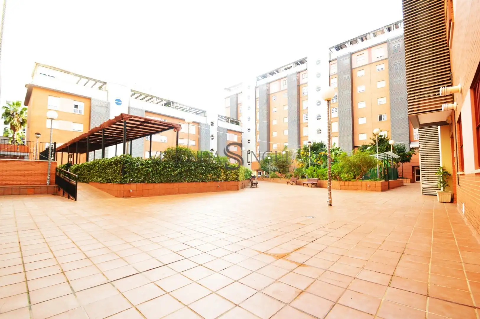 Terrace of Flat for sale in Sevilla  with Air Conditioner, Heating and Private garden