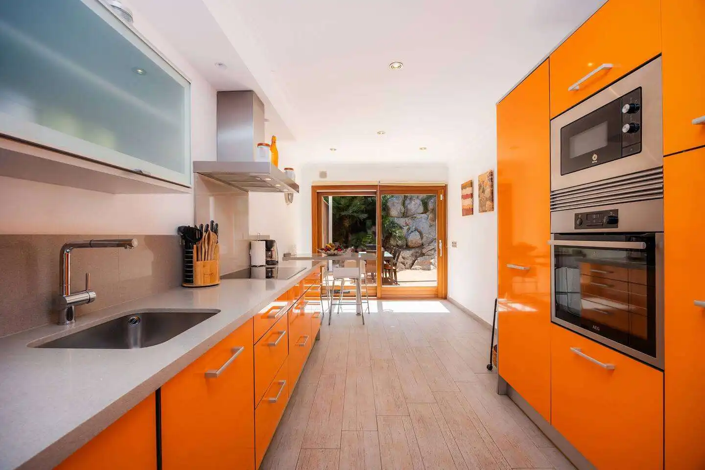 Cocina de Casa o chalet de alquiler en Capdepera con Aire acondicionado, Terraza y Amueblado