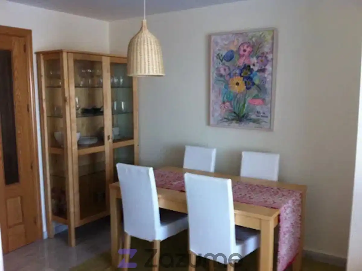 Dining room of Flat for rent in Vélez-Málaga  with Air Conditioner, Terrace and Swimming Pool