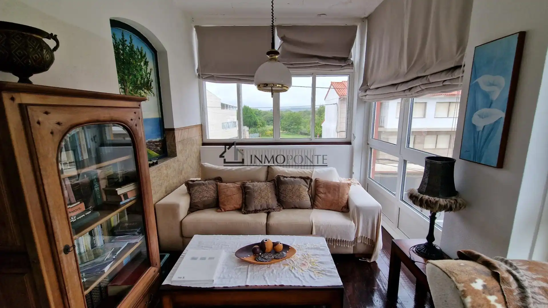 Sala de estar de Casa o chalet en venta en Forcarei con Jardín privado