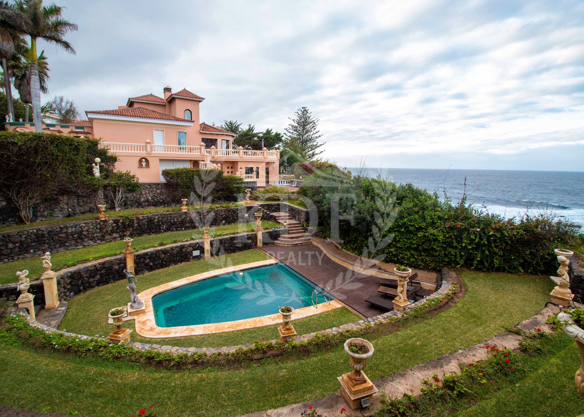 Jardí de Casa o xalet en venda en Los Realejos amb Aire condicionat, Calefacció i Jardí privat
