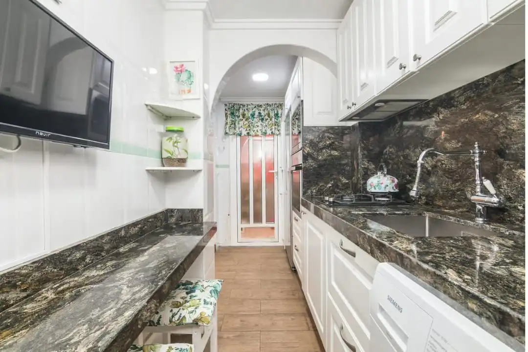 Cocina de Casa o chalet en venta en Santa Pola con Aire acondicionado, Calefacción y Terraza