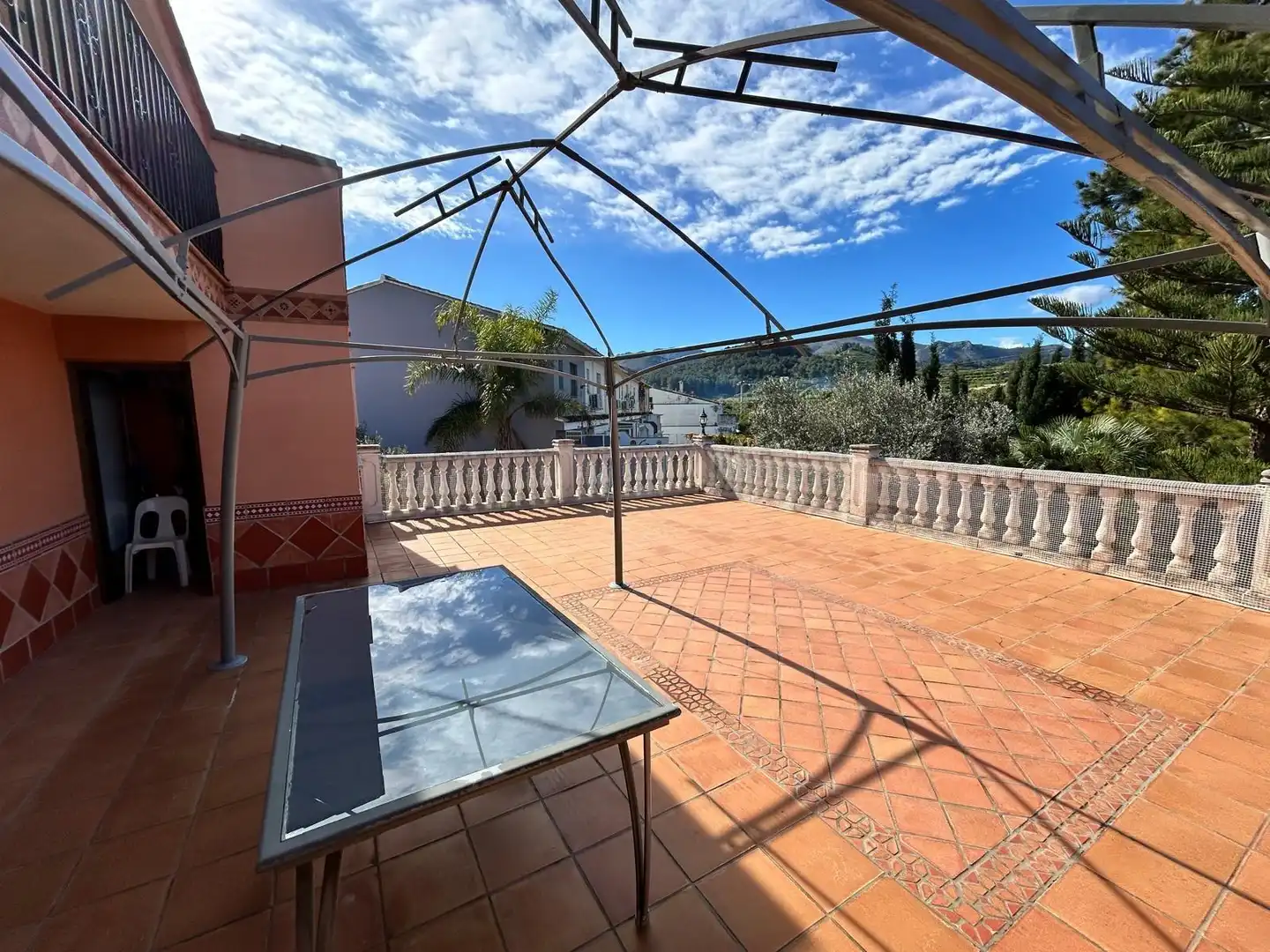 Terrassa de Casa o xalet en venda en Alfauir amb Calefacció, Jardí privat i Parquet