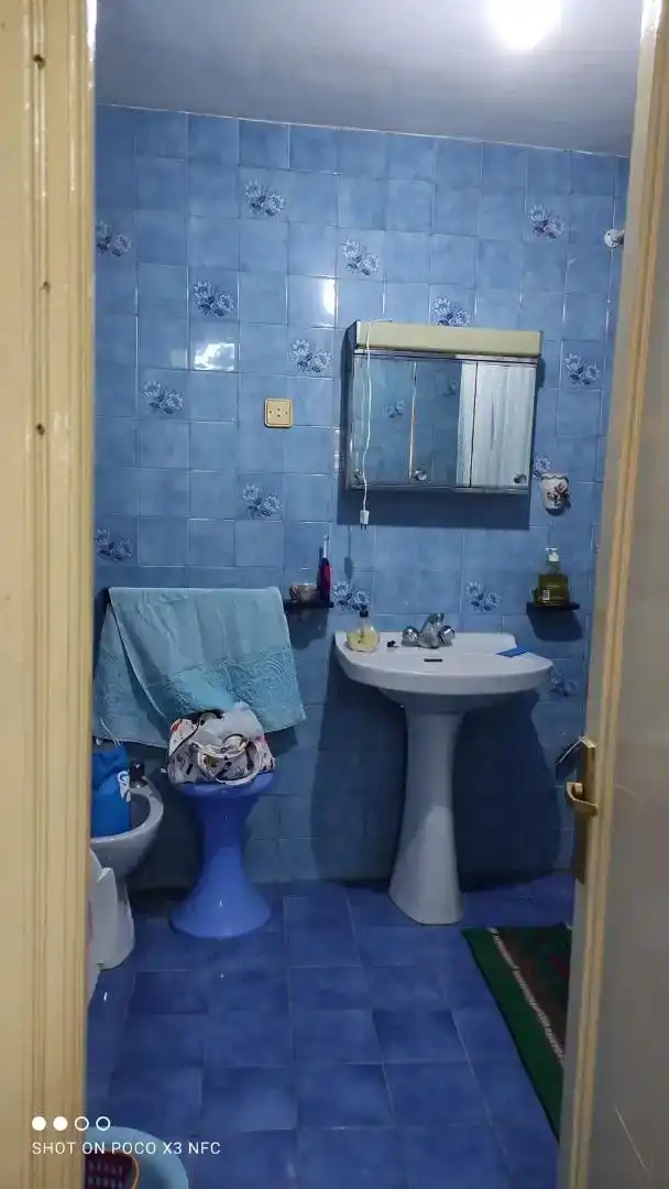 Baño de Planta baja en venta en Puebla del Maestre con Amueblado, Horno y Lavadora