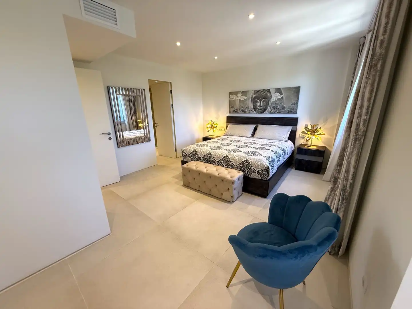 Bedroom of Apartments for sale in Eivissa  with Air Conditioner, Heating and Private garden