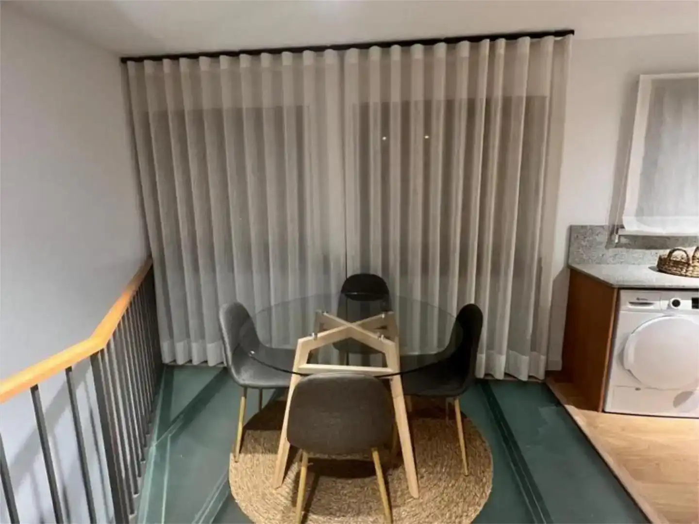 Dining room of Flat for rent in Alella  with Air Conditioner