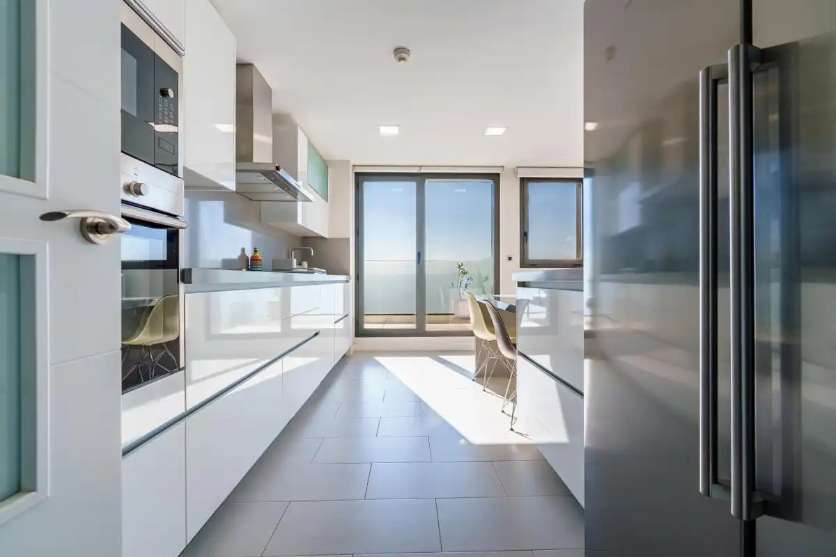 Cocina de Piso en venta en Pozuelo de Alarcón con Aire acondicionado, Calefacción y Jardín privado